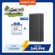 12V 2x120W ShadowFlux Panneau Solaire Anti-Ombrage Camping-car