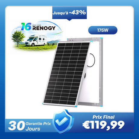 12V 200W 16BB N-Type Panneau Solaire