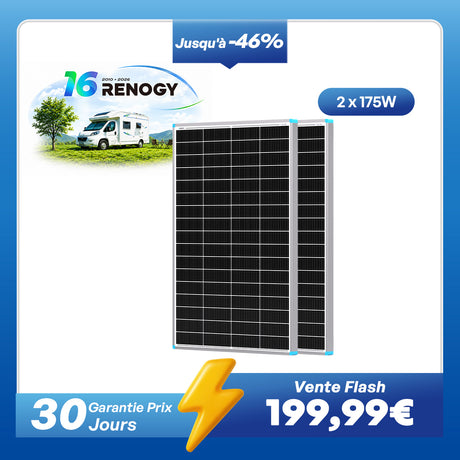12V 200W 16BB N-Type Panneau Solaire