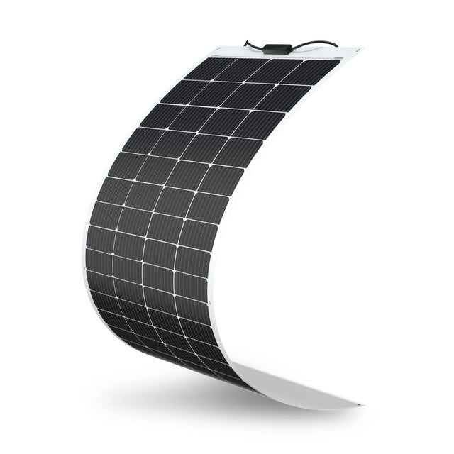 12V 200W Panneau Solaire Souple Flexible Monocristallin pour Camping-Car