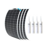 12V 200W Panneau Solaire Flexible Monocristallin
