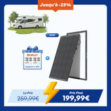 12V 200W ShadowFlux Panneau Solaire Anti-Ombrage Camping-car
