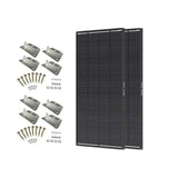 12V 200W ShadowFlux Panneau Solaire Anti-Ombrage pour Camping-Car et Système Hors Réseau