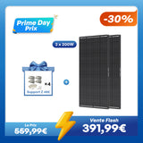 Prime Day Soldes Renogy ShadowFlux Panneau solaire 2x200W anti-ombrage