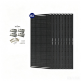 12V 200W ShadowFlux Panneau Solaire Anti-Ombrage pour Camping-Car et Système Hors Réseau