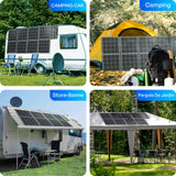 12V 400W Panneau Solaire Pliable Nomade