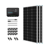 Open Box - 300 Watt 12 Volt Solar Starter Kit with 30A PWM Charge Controller